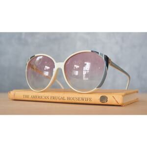 Vintage 1980s Victor Saint Hugues Sunglasses Color Block Festival Retro Beachy